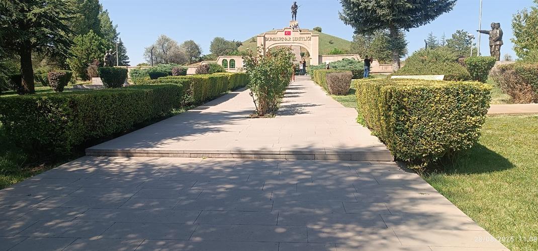 Dumlupınar Şehitliği Törenlere Hazır Hale Getirildi.