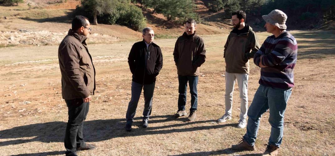 Dinar Pınarlı Tabiat Parkı Yatırımlar İncelendi
